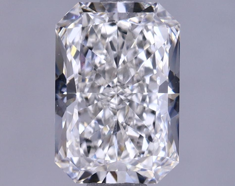 1.08 Carat Radiant Shaped Ideal Cut VVS2 IGI Certified Lab Grown Diamond