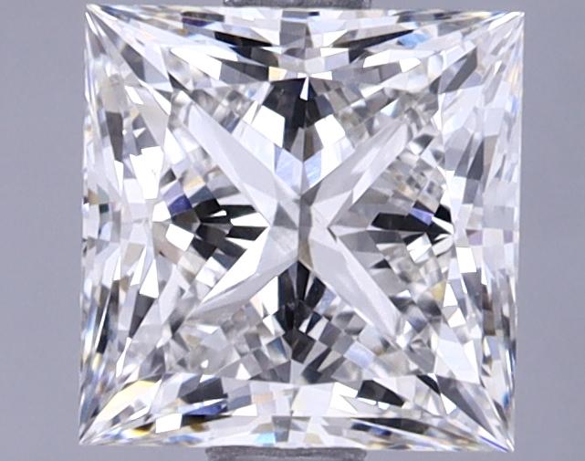 1.71 Carat Princess Shaped Ideal Cut VS1 IGI Certified Lab Grown Diamond