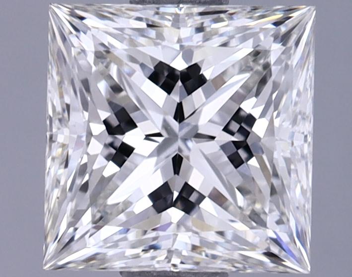 1.19 Carat Princess Shaped Ideal Cut VVS2 IGI Certified Lab Grown Diamond