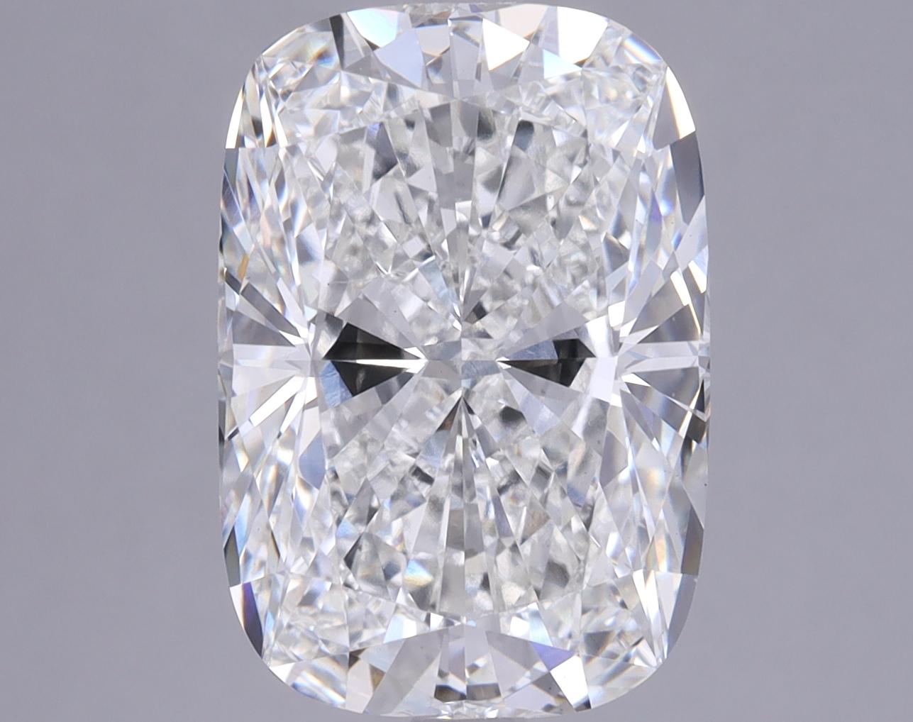 6.34 Carat Elongated Cushion Shaped Excellent Cut VS1 IGI Certified Lab Grown Diamond