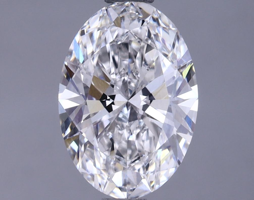 1.37 Carat Oval Shaped Ideal Cut VVS2 IGI Certified Lab Grown Diamond