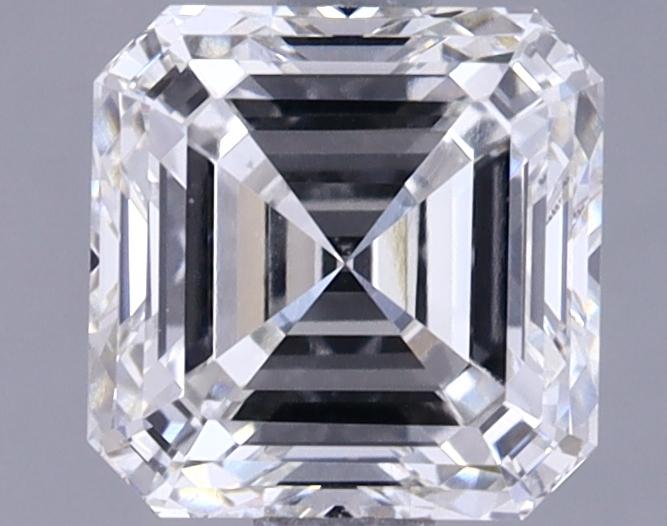 1.53 Carat Asscher Shaped Excellent Cut IF IGI Certified Lab Grown Diamond
