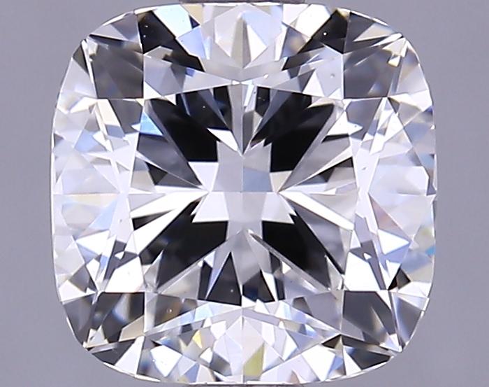 1.38 Carat Cushion Shaped Ideal Cut VVS2 IGI Certified Lab Grown Diamond