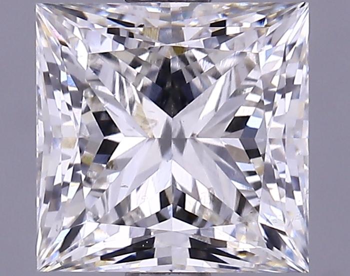 1.83 Carat Princess Shaped Ideal Cut VS2 IGI Certified Lab Grown Diamond