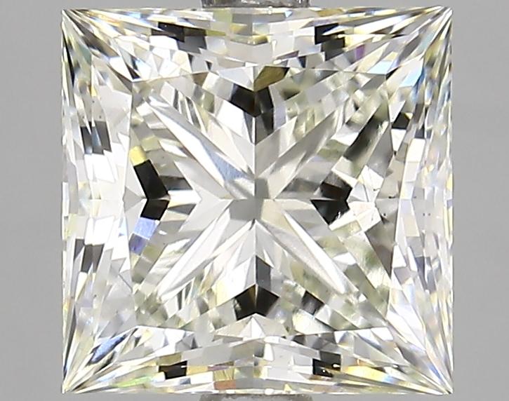 2.45 Carat Princess Shaped Ideal Cut VS2 IGI Certified Lab Grown Diamond