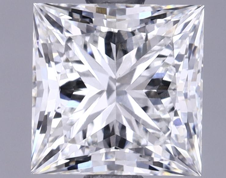 1.46 Carat Princess Shaped Ideal Cut VS2 IGI Certified Lab Grown Diamond