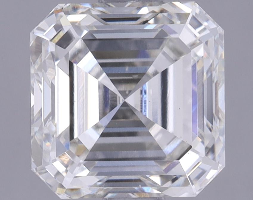 1.59 Carat Asscher Shaped Excellent Cut VS1 IGI Certified Lab Grown Diamond