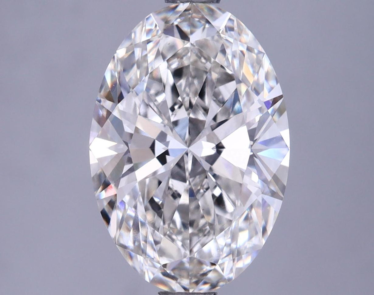 2.42 Carat Oval Shaped Ideal Cut VVS2 IGI Certified Lab Grown Diamond