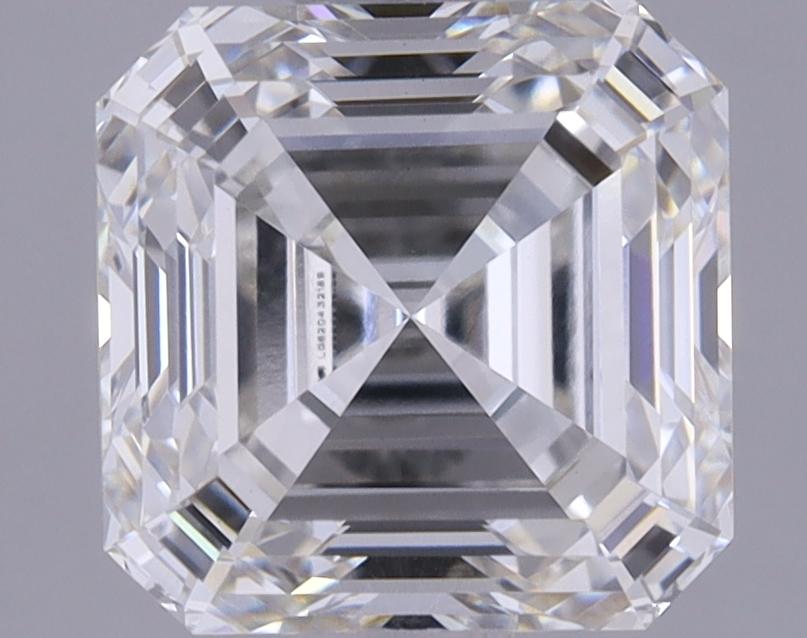 1.63 Carat Asscher Shaped Excellent Cut VVS2 IGI Certified Lab Grown Diamond