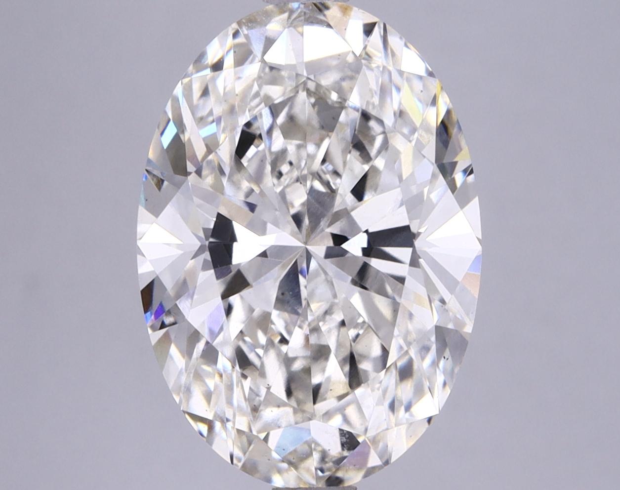 4.89 Carat Oval Shaped Ideal Cut VS2 IGI Certified Lab Grown Diamond
