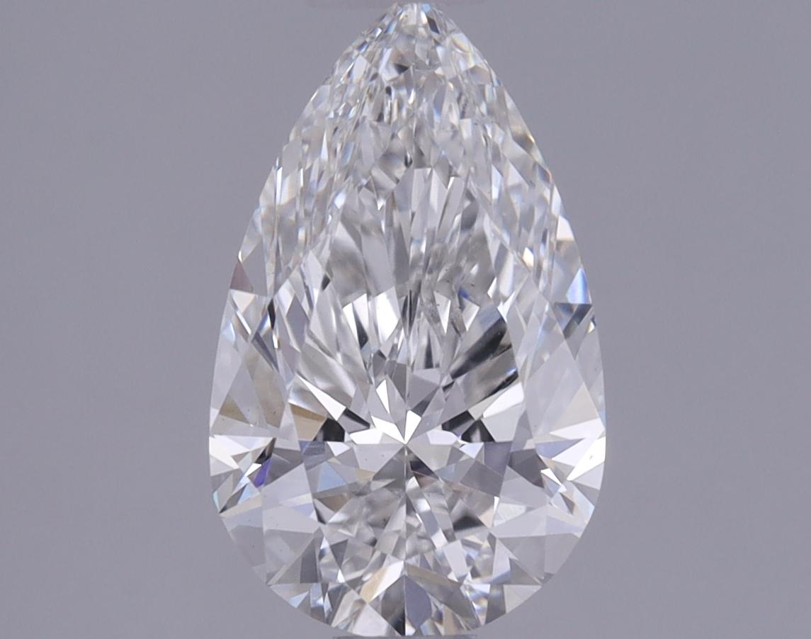 1.1 Carat Pear Shaped Ideal Cut VS1 IGI Certified Lab Grown Diamond