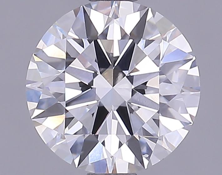 1.36 Carat Round Shaped Ideal Cut VVS2 IGI Certified Lab Grown Diamond