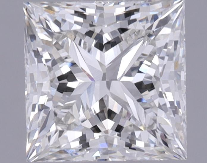 1.15 Carat Princess Shaped Ideal Cut VVS1 IGI Certified Lab Grown Diamond