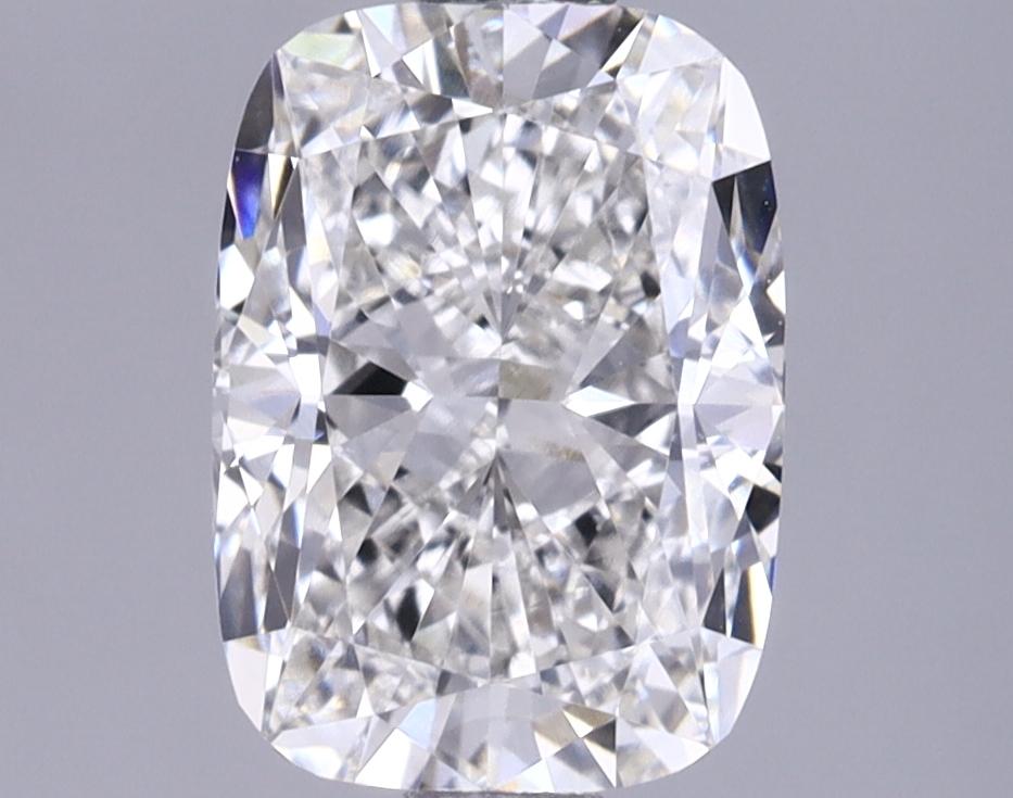 1.64 Carat Elongated Cushion Shaped Excellent Cut VVS2 IGI Certified Lab Grown Diamond