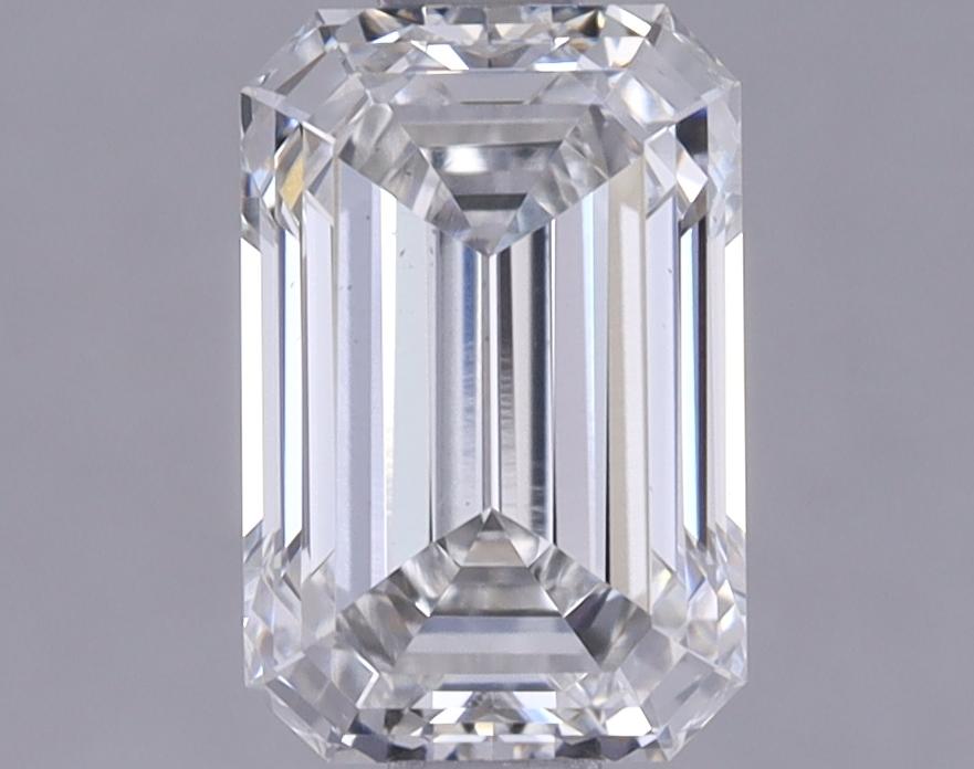 1.31 Carat Emerald Shaped Excellent Cut VS1 IGI Certified Lab Grown Diamond