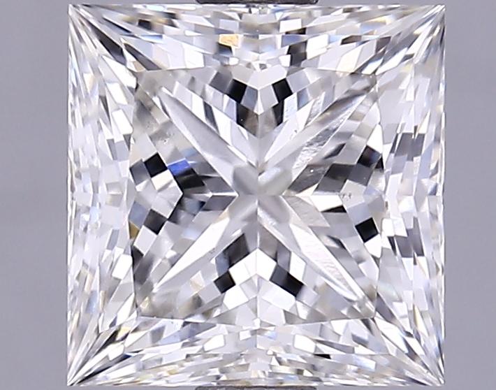 1.71 Carat Princess Shaped Ideal Cut VS1 IGI Certified Lab Grown Diamond