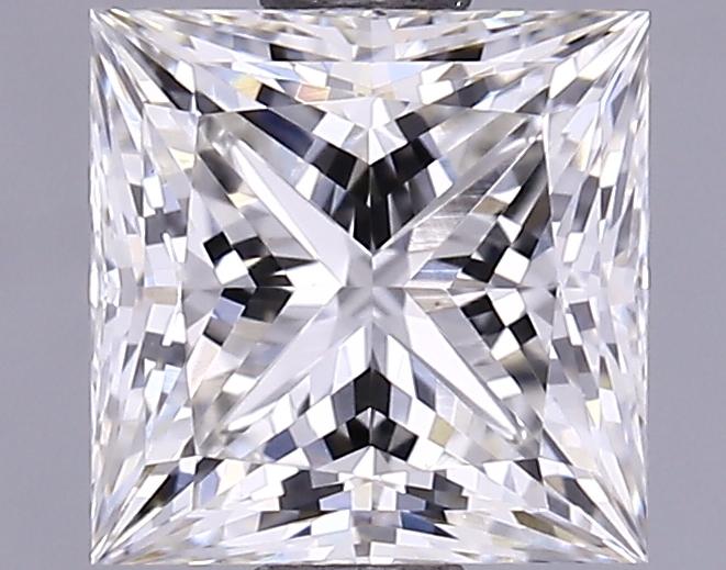 1.08 Carat Princess Shaped Ideal Cut VVS2 IGI Certified Lab Grown Diamond