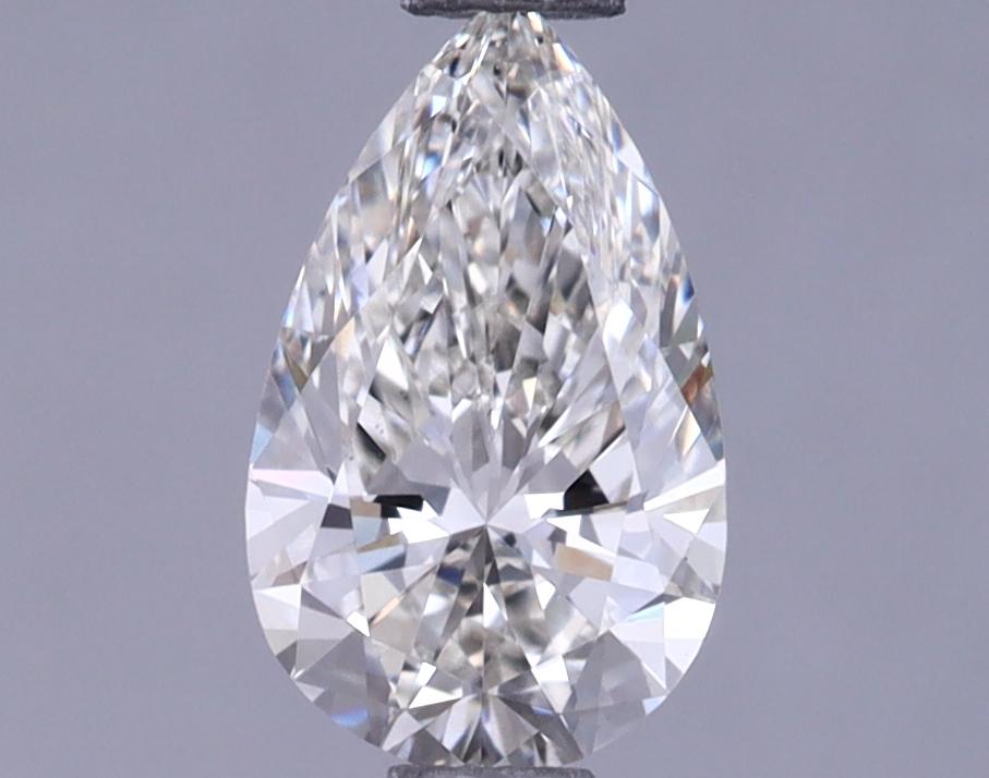0.77 Carat Pear Shaped Ideal Cut VS1 IGI Certified Lab Grown Diamond