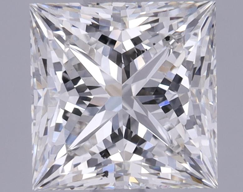 1.78 Carat Princess Shaped Ideal Cut VS2 IGI Certified Lab Grown Diamond
