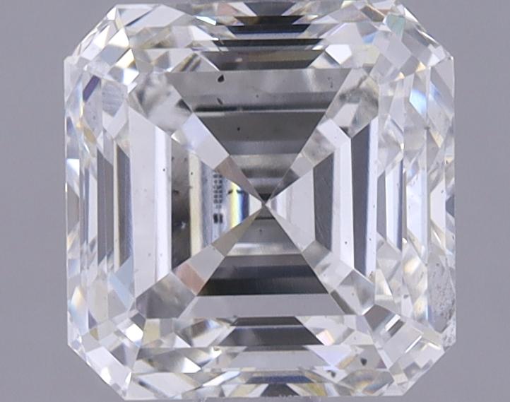 1.45 Carat Asscher Shaped Excellent Cut SI1 IGI Certified Lab Grown Diamond