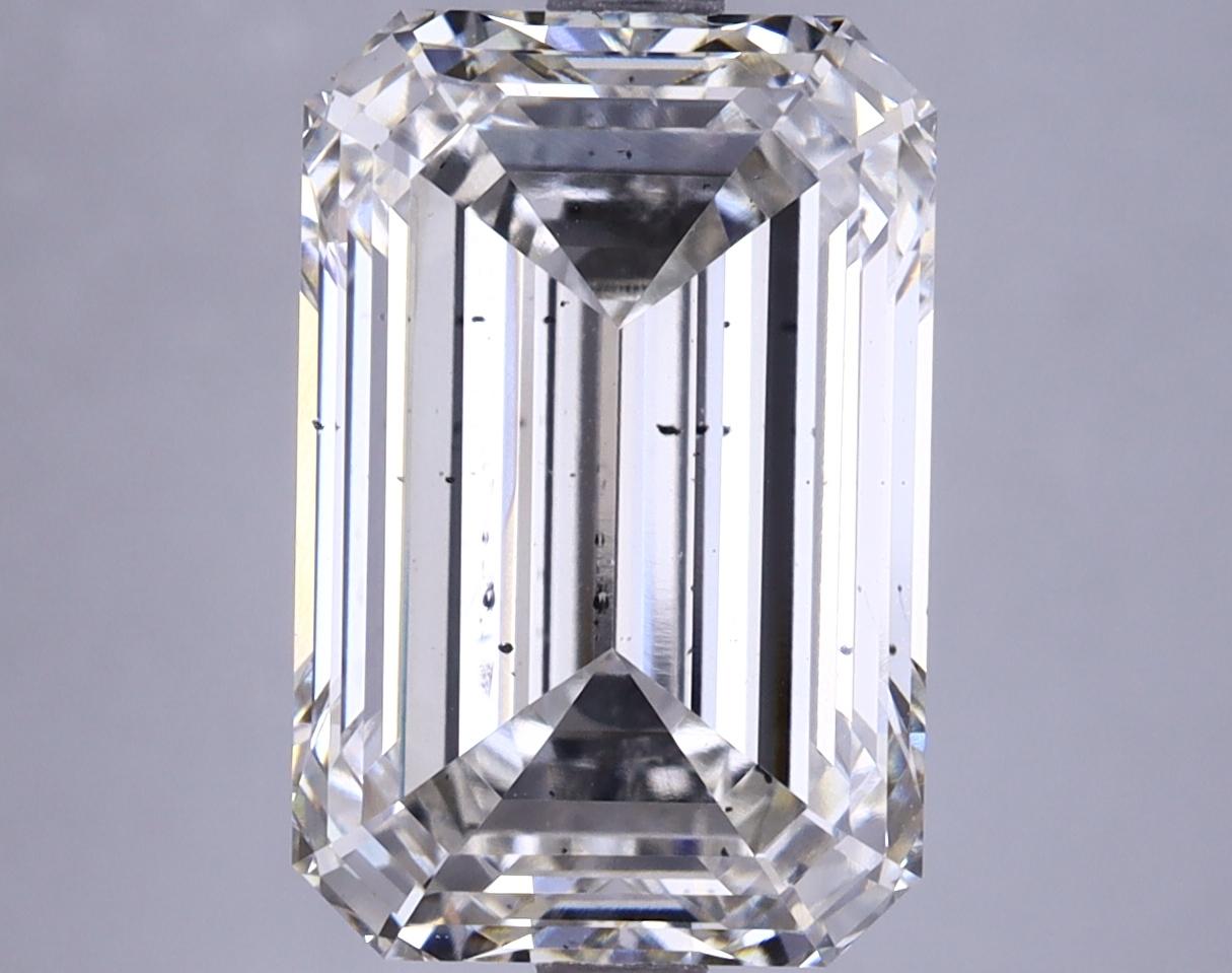 6.24 Carat Emerald Shaped Excellent Cut SI1 IGI Certified Lab Grown Diamond