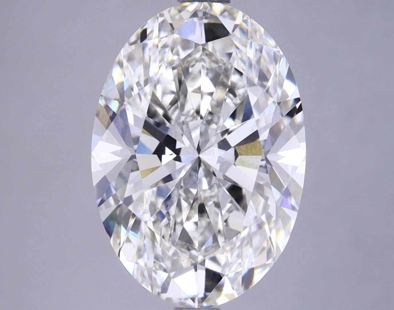 4.9 Carat Oval Shaped Ideal Cut VS1 IGI Certified Lab Grown Diamond