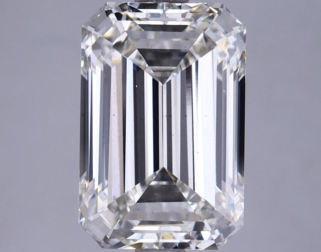 3.7 Carat Emerald Shaped Excellent Cut VS1 IGI Certified Lab Grown Diamond
