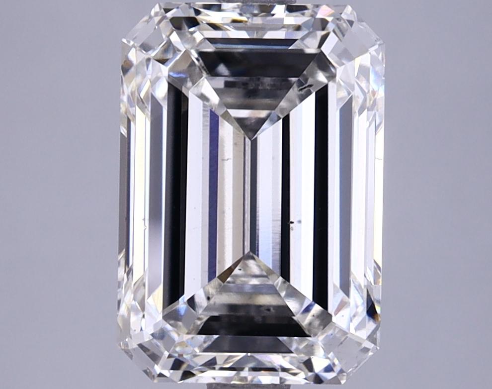 3.63 Carat Emerald Shaped Ideal Cut VS2 IGI Certified Lab Grown Diamond
