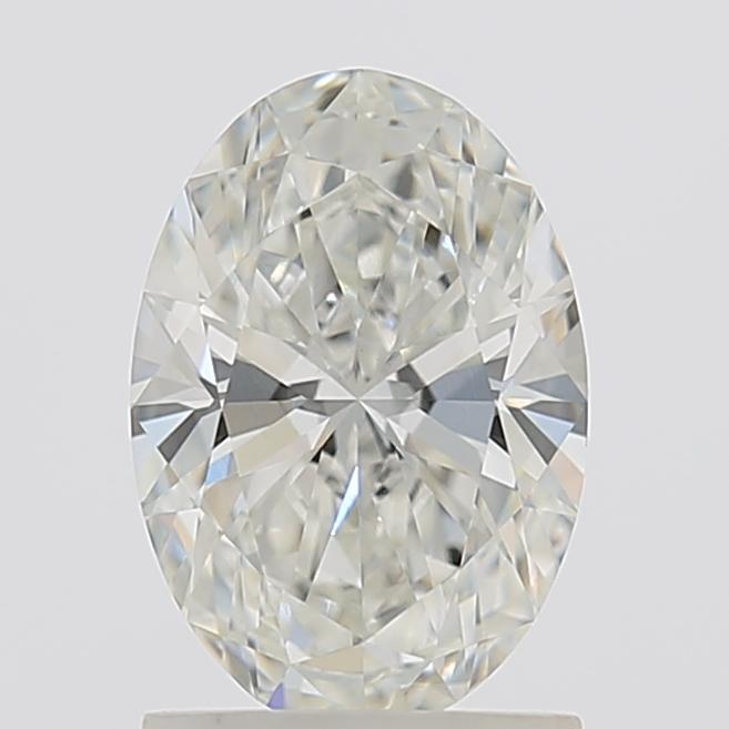 1.37 Carat Oval Shaped Ideal Cut VVS2 IGI Certified Lab Grown Diamond
