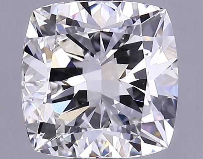 1.45 Carat Cushion Shaped Ideal Cut VVS2 IGI Certified Lab Grown Diamond