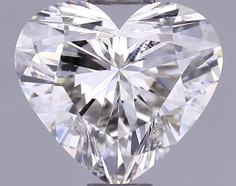 0.79 Carat Heart Shaped Ideal Cut VS1 IGI Certified Lab Grown Diamond
