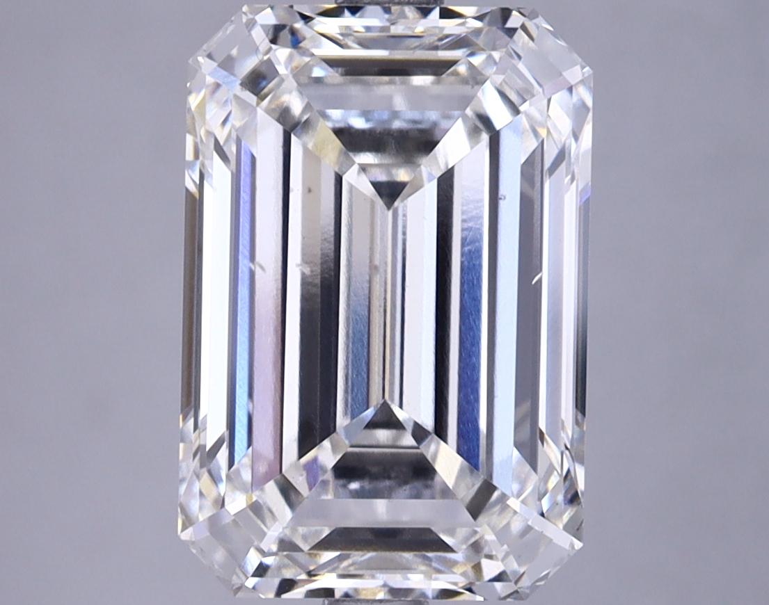 4.73 Carat Emerald Shaped Ideal Cut VS2 IGI Certified Lab Grown Diamond