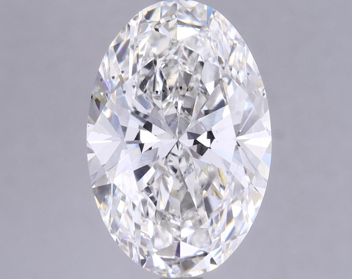 3.71 Carat Oval Shaped Excellent Cut SI1 IGI Certified Lab Grown Diamond