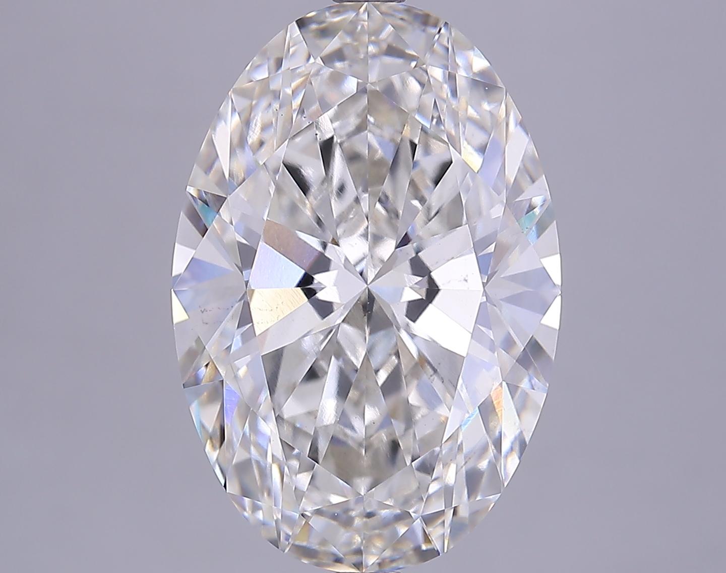 7.71 Carat Oval Shaped Ideal Cut VS2 IGI Certified Lab Grown Diamond