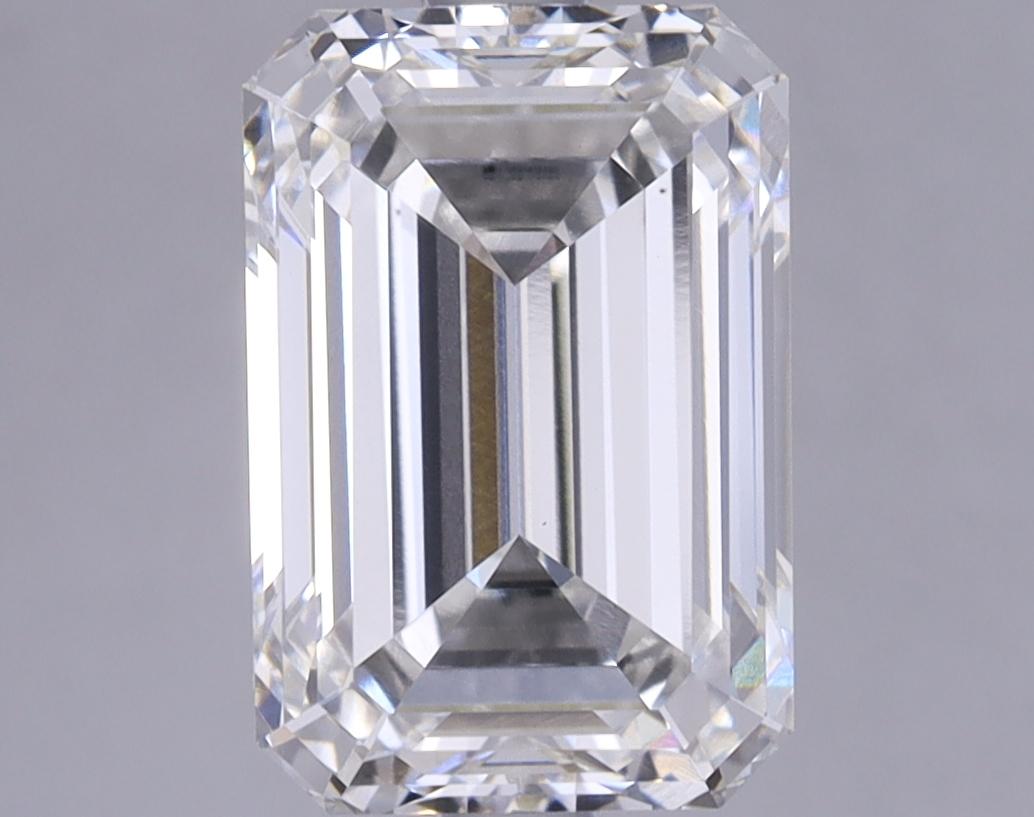 2.93 Carat Emerald Shaped Ideal Cut VS1 IGI Certified Lab Grown Diamond