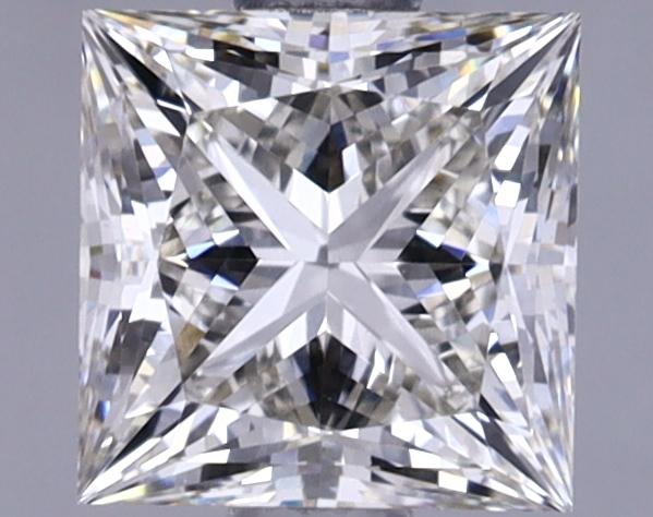 1.08 Carat Princess Shaped Ideal Cut VVS2 IGI Certified Lab Grown Diamond