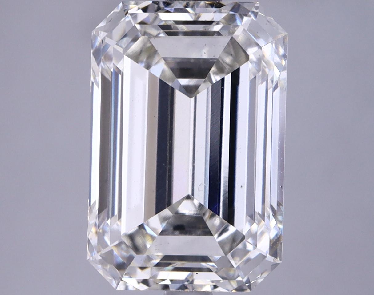 3.8 Carat Emerald Shaped Ideal Cut VS1 IGI Certified Lab Grown Diamond