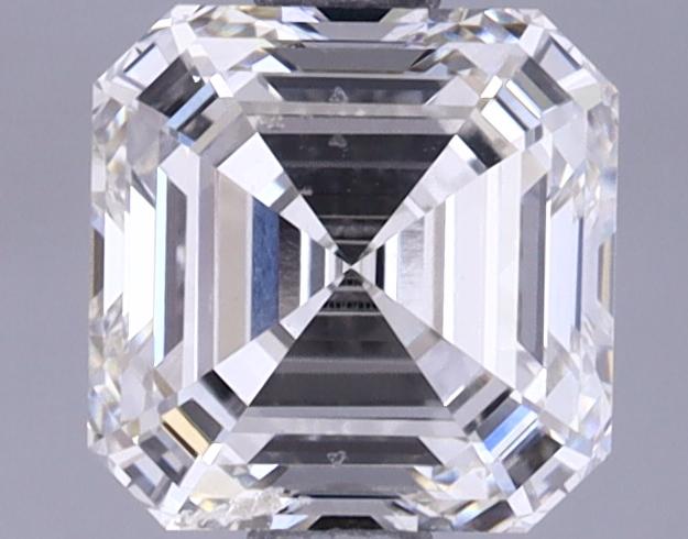 1.25 Carat Asscher Shaped Ideal Cut VVS2 IGI Certified Lab Grown Diamond