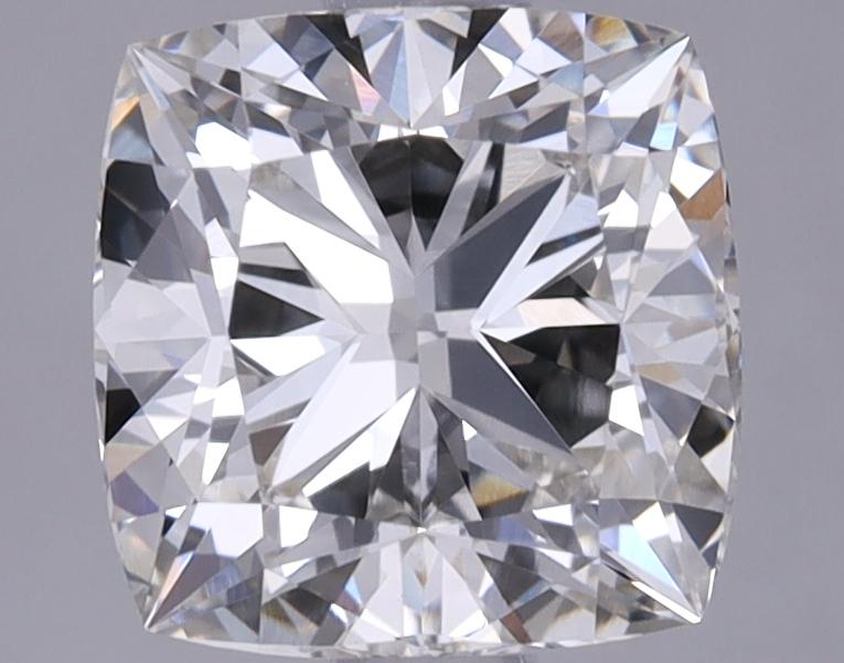 1.38 Carat Cushion Shaped Ideal Cut VVS2 IGI Certified Lab Grown Diamond