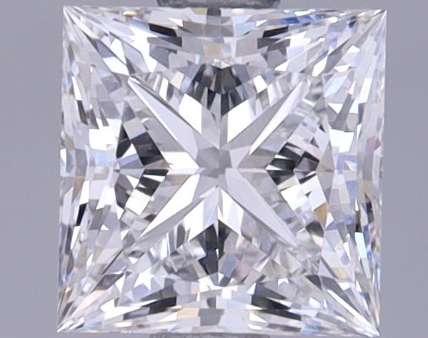 1.18 Carat Princess Shaped Ideal Cut VVS2 IGI Certified Lab Grown Diamond