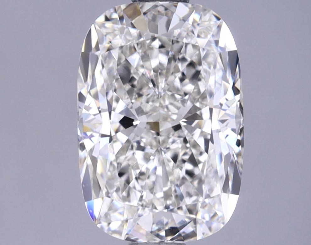1.75 Carat Elongated Cushion Shaped Excellent Cut VVS2 IGI Certified Lab Grown Diamond
