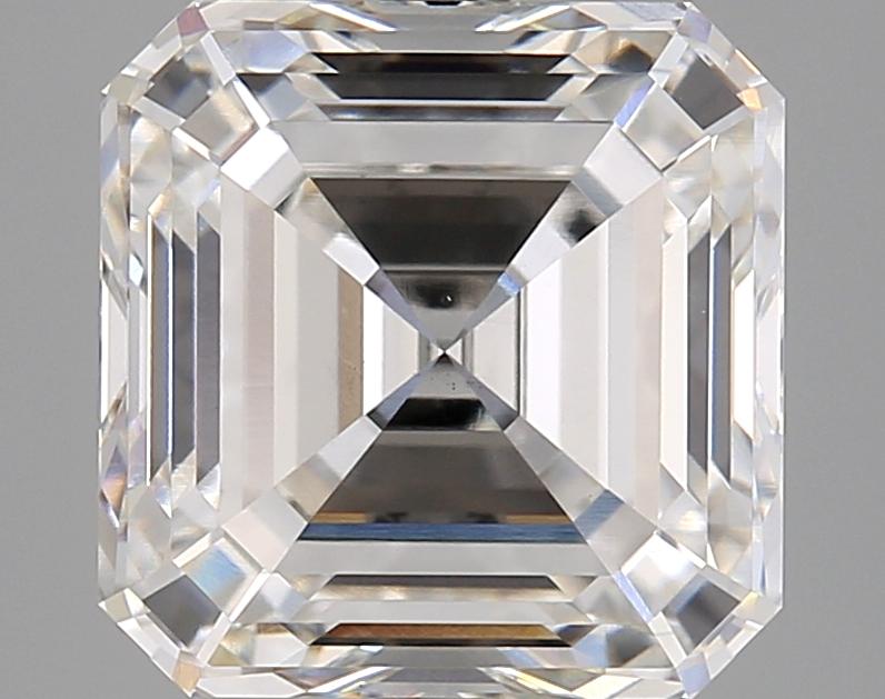 5.03 Carat Asscher Shaped Very Good Cut VVS2 GIA Certified Lab Grown Diamond
