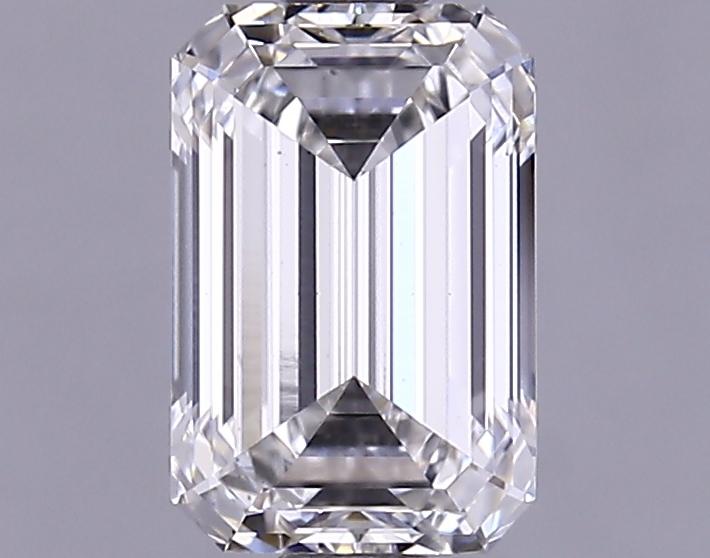 1.29 Carat Emerald Shaped Excellent Cut VS1 IGI Certified Lab Grown Diamond