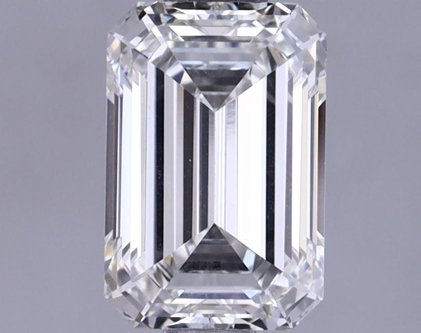 1.2 Carat Emerald Shaped Excellent Cut VVS2 IGI Certified Lab Grown Diamond