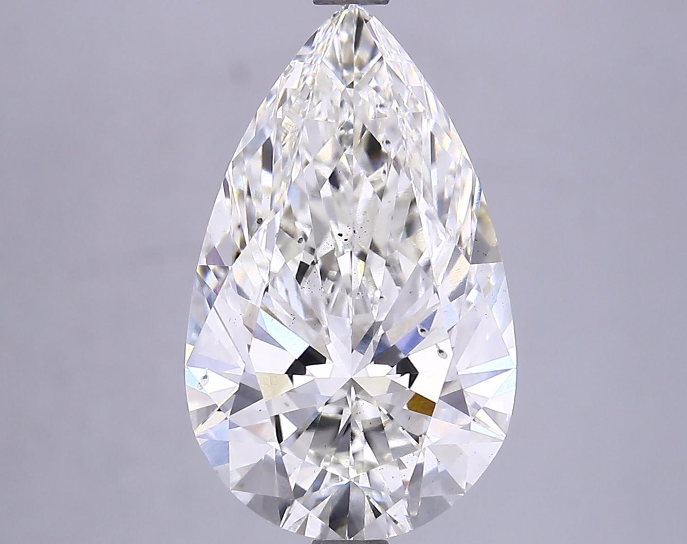 4.74 Carat Pear Shaped Ideal Cut VS2 IGI Certified Lab Grown Diamond