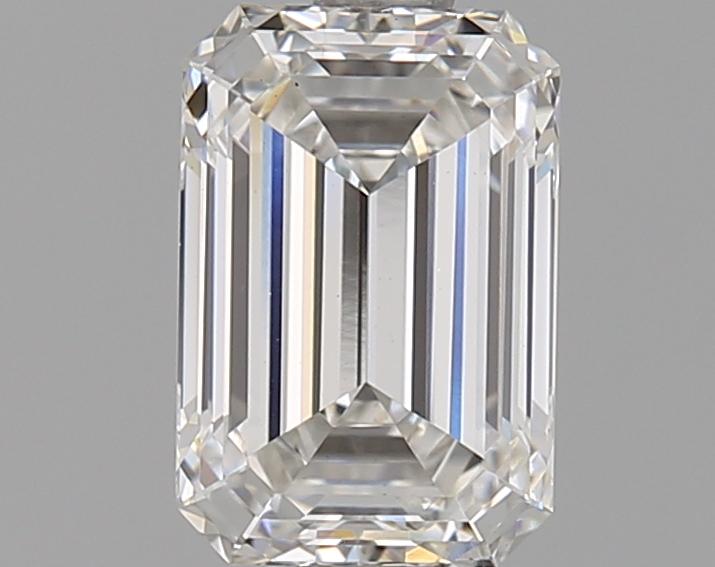 1.1 Carat Emerald Shaped Ideal Cut VS1 GIA Certified Lab Grown Diamond