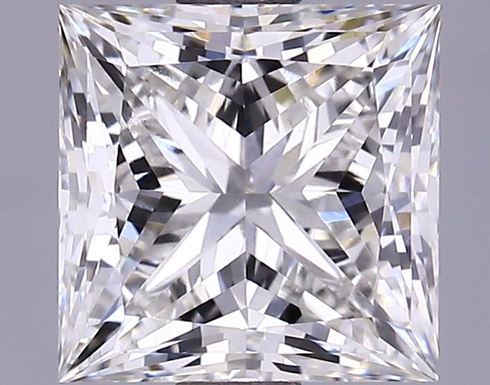 1.57 Carat Princess Shaped Ideal Cut VS1 IGI Certified Lab Grown Diamond