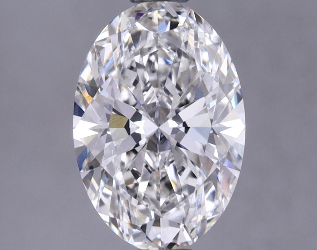 1.34 Carat Oval Shaped Ideal Cut VVS2 IGI Certified Lab Grown Diamond