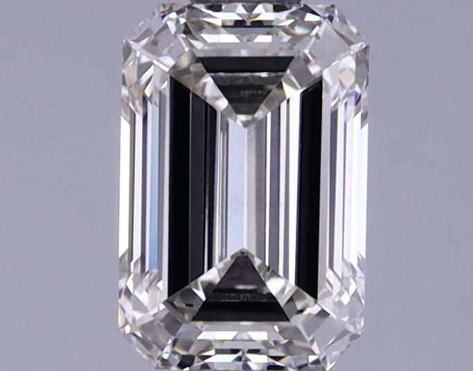 1.13 Carat Emerald Shaped Excellent Cut VVS2 IGI Certified Lab Grown Diamond