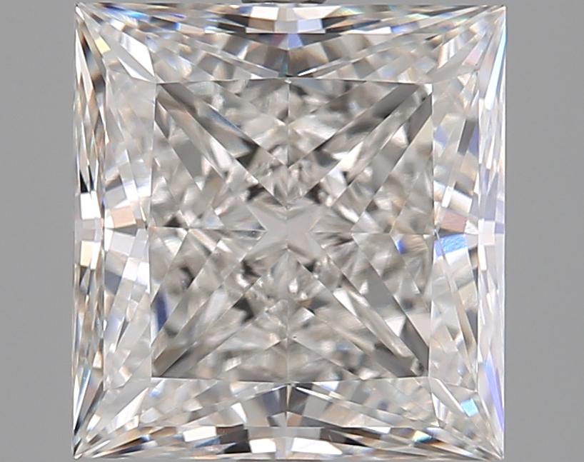 5.14 Carat Princess Shaped Excellent Cut VVS2 GIA Certified Lab Grown Diamond